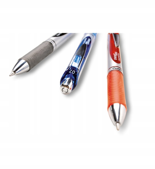 Pentel Ручка кулькова BL77 - червоні ENERGEL 0.7 — фото 8