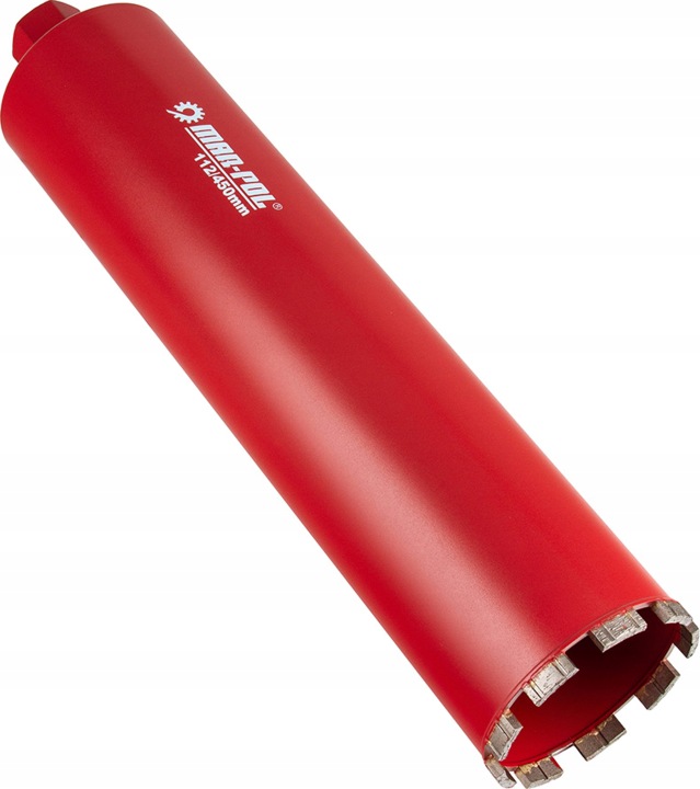 Korunkový Vrták 112 mm x 450 mm Mar-Pol pro betonu, závit 1 1/4"