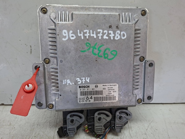 Bedienteil DES MOTORS 0281011081 9647472780 9646850580 Citroen Peugeot 2.0 HDI