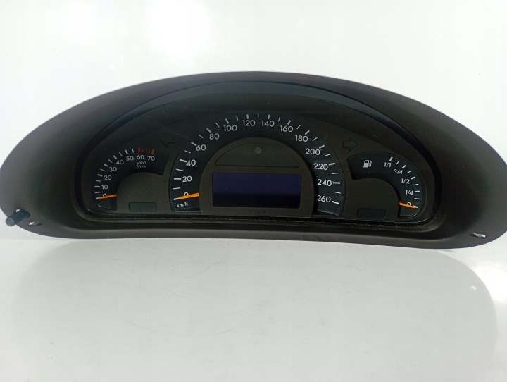 Mercedes CKLASA W203 02-07 Instruments tachymètre compte tours Horloge montre tableau bord Tachymètre OE 87001411