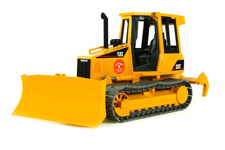 Bruder 02443 Бульдозер гусеничний Cat виготовлено в Німеччині масштаб 1:16 — фото 7