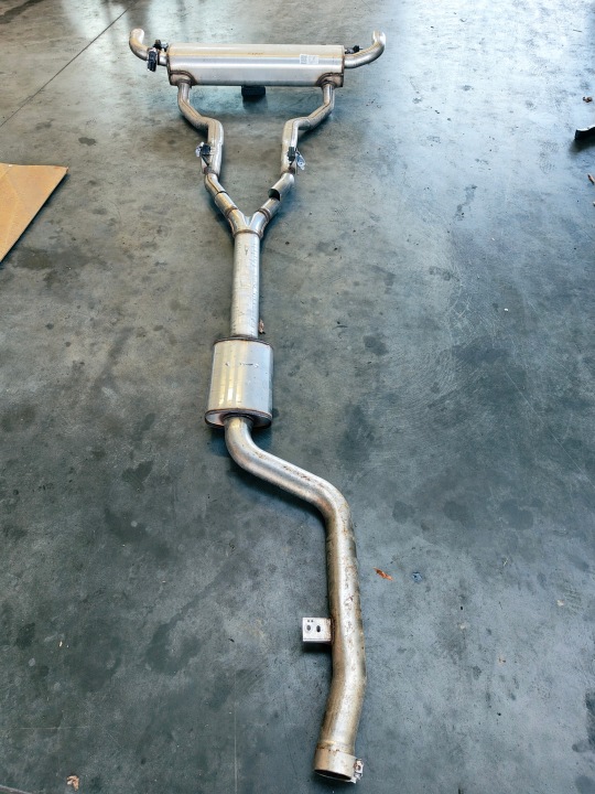BMW X7 G07 LCI muffler, exhaust UKLAD exhaust 5A3DF40 8635191
