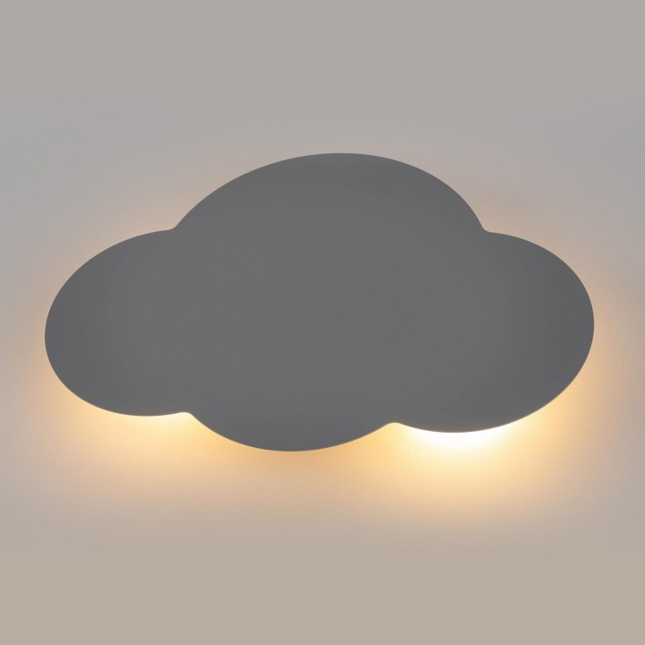 Бра настінний дитина TK освітлення CLOUD 4965 2XG9 хмаринка сірий — фото 8