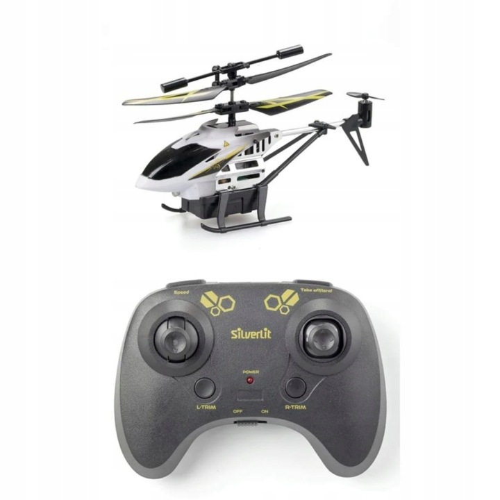 HELIKOPTER дистанційно керований DUMEL SKY BOMBUS світло LED SILVERLIT 84764