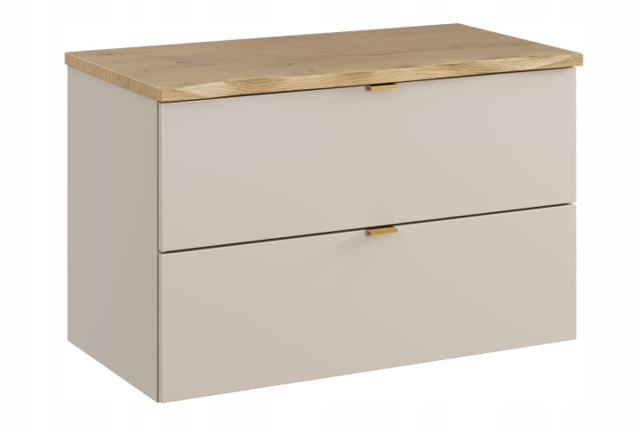 Zestaw meblowy Dalia Cashmere 80cm z blatem Nature Cremona