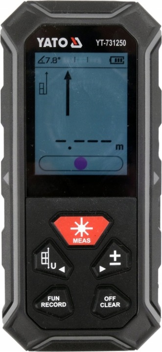 Yato YT-731250 Laserový Dálkoměr Obousměrný 2X100 M