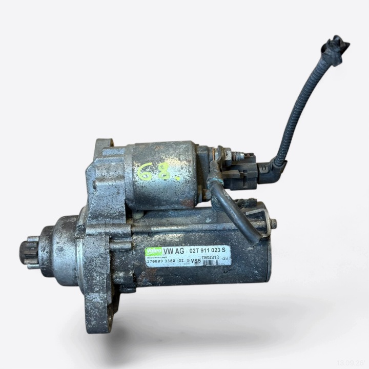 startér STARTER originál VW VOLKSWAGEN AUDI SKODA SEAT 02T911023S