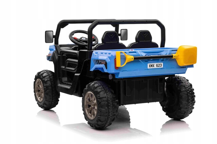 Авто Pick- Up Speed 900 для дітей Синій Привід 4x4 Рухомий самоскид LED — фото 5