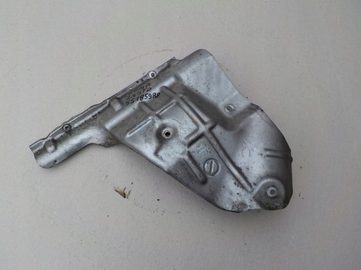 Couverture tablier moteur termiczna Tuyau de collecteur fiat croma II 2,4 jtd