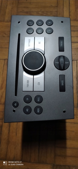 ROZKODOWANE RADIO OPEL OE 13190853 VECTRA C SIGNUM