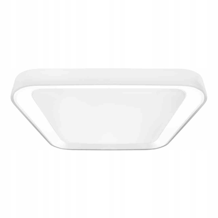 Плафон LED квадрат 40 см 38 Вт 3000K-6000K 4000 лм QUADRO білий IP20 MILAGRO