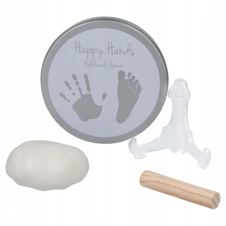 Банка з відбитком долоні і ніжки 2D Happy Hands DOOKY — фото 3