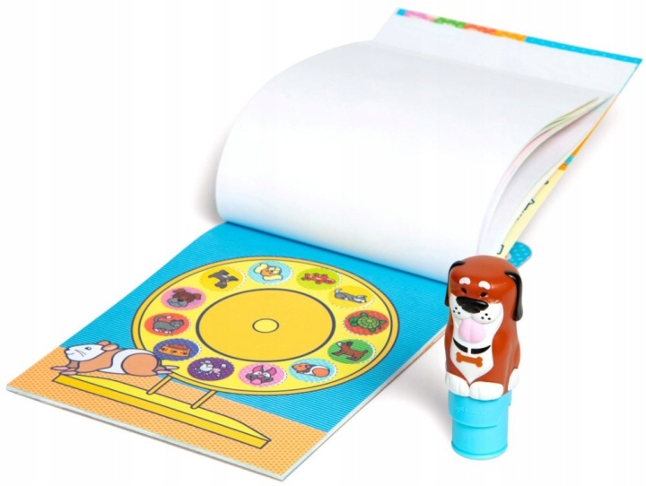 Набір наклейка WOW наклейки печатка і книжечка MELISSA & DOUG собачки 3+ — фото 2