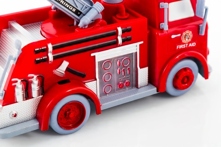KINDERPLAY STRAŻ POŻARNA EDEK BAŃKI MYDLANE Model brak