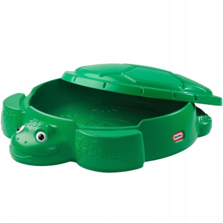 LITTLE TIKES складана пісочниця садова басейн черепаха що закривається 2 сидіння