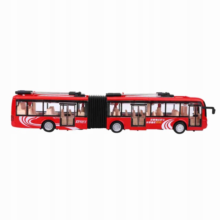1:48 CS0133 Електронний місто автобус Light Car Toy для дітей для G0