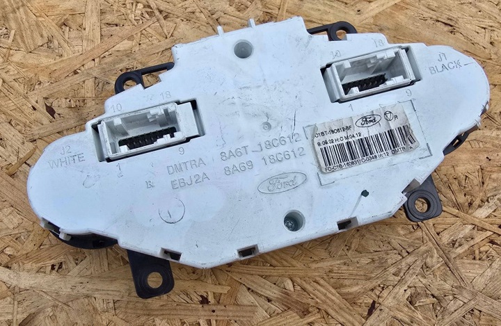 control panel of the air conditioning FORD FIESTA MK7 C1BT18C612BF