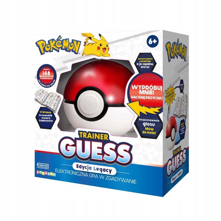 Pokemon Trainer Guess Серія Legacy Інтерактивна Гра Сімейна — фото 2