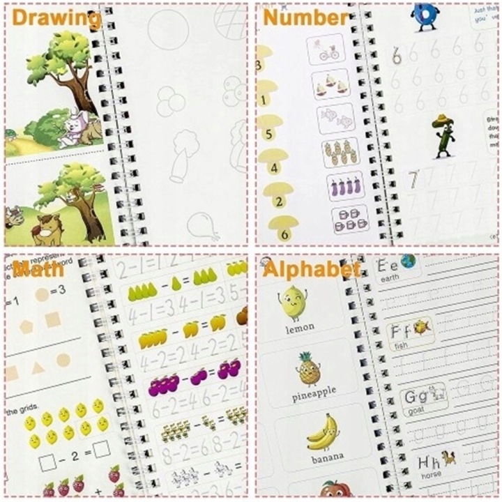 Magic Draw - набір книжечок для навчання письма — фото 3