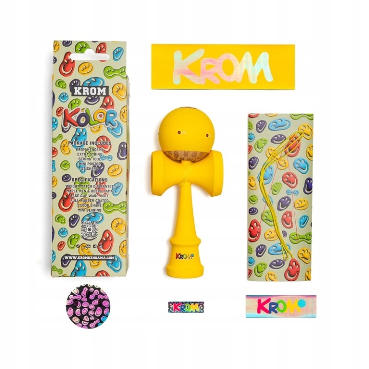 Кендама KROM Колір Жовтий — фото 11
