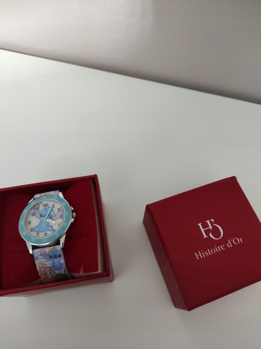 PEERS HARDY - TIME вчитель годинник - DISNEY LILO AND STITCH синій PRINTEDANDIS — фото 2
