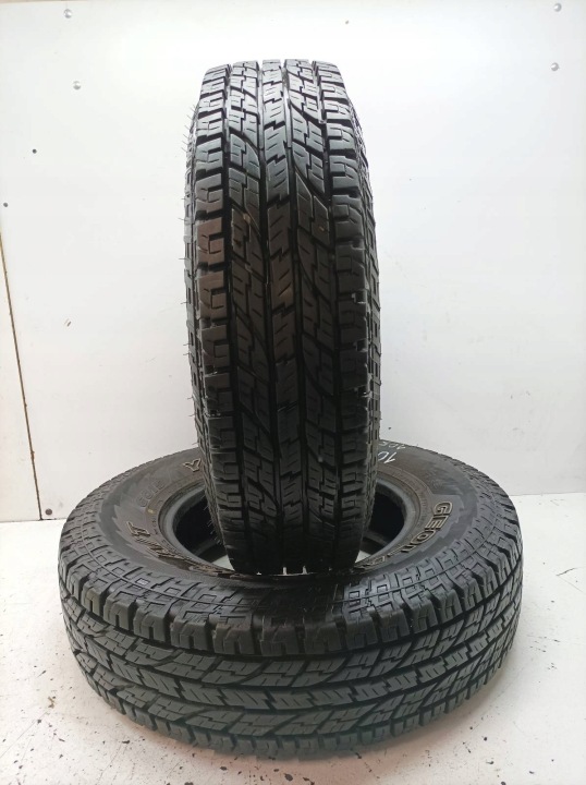 2x gomma CALOROCZNA YOKOHAMA GEOLANDAR A/T 215/85R16 (4321)10.3MM(3521)10mm