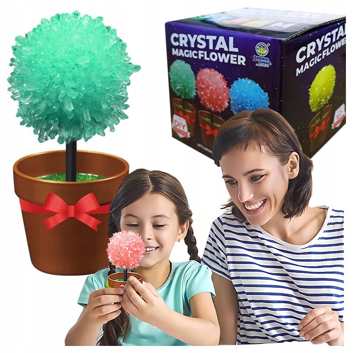 EDUCATIONAL SET EXPERIMENTS PLAYING CHEMISTRY MAGIC CRYSTALS DIAMONDS