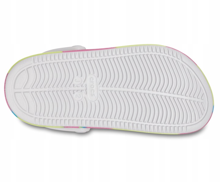 Дитячі шльопанці Crocs Off Court Глітер Band Kids Сабо 209714-1FS р.32/33 — фото 6