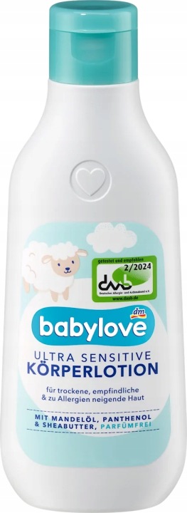 babylove бальзам для тіла ультра sensitive 250 мл Від GERMANY