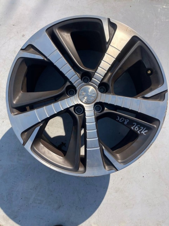 CERCHIO RUOTA 18 CALI PEUGEOT 308 T9 GT LINE #262K 9806253277 5X108