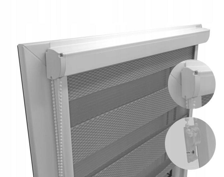 Roleta v prostorové Kazetě 131 cm x 150 cm Den A Noc Prestige