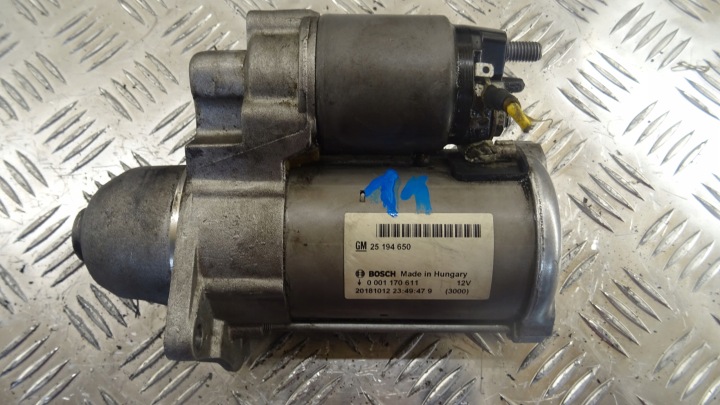 OPEL MOKKA 1,4T Anlasser Starter NR11 0001170611