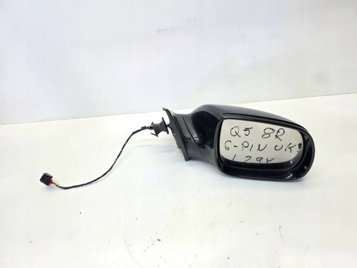 SPECCHIETTO RETROVISORE Esterne Destro AUDI Q5 8R LZ9Y 6-PIN WERSJA ANGIELSKA