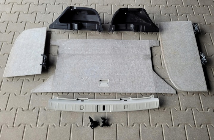 TAPCIERKA mats plato boot rear part LEXUS RX II RX400 H 300 400 LB11