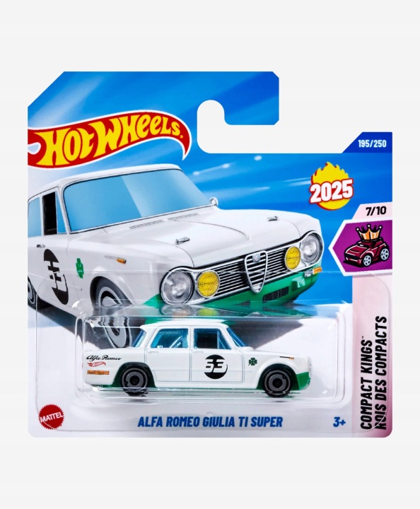 Машинка Hot Wheels Alfa Romeo Giulia TI Super JBB98 195/250 (2025)
