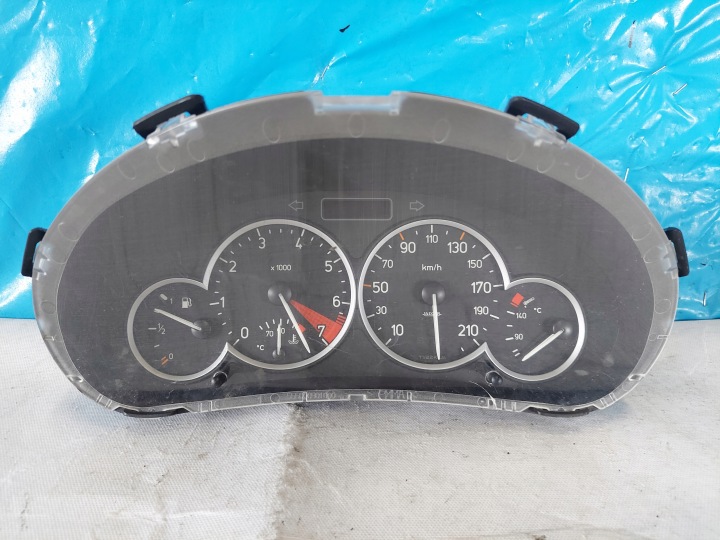 quadro strumenti TACHIMETRO contagiri OROLOGIO PEUGEOT 206 CC 1.6 B 9656696680
