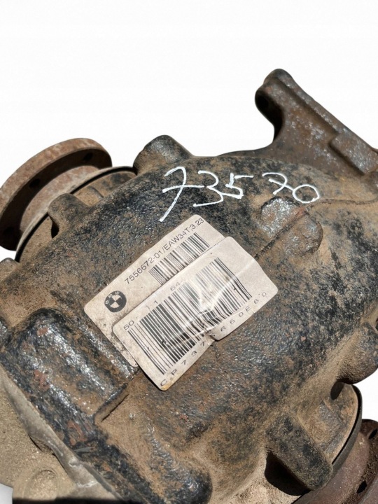 BMW 5 E60 E61 REAR DIFERENCE 7556672 7