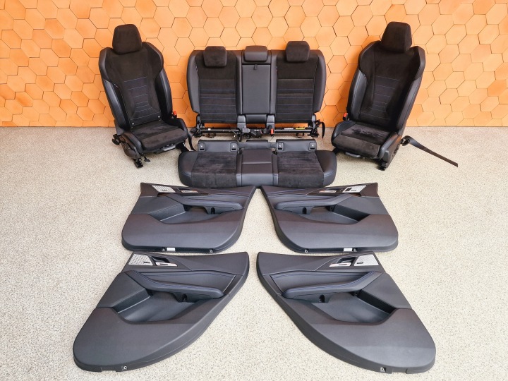 BMW 2 U06 belső FOTELE SPORT ALCANTARA HARMAN PAMIEC fűtés