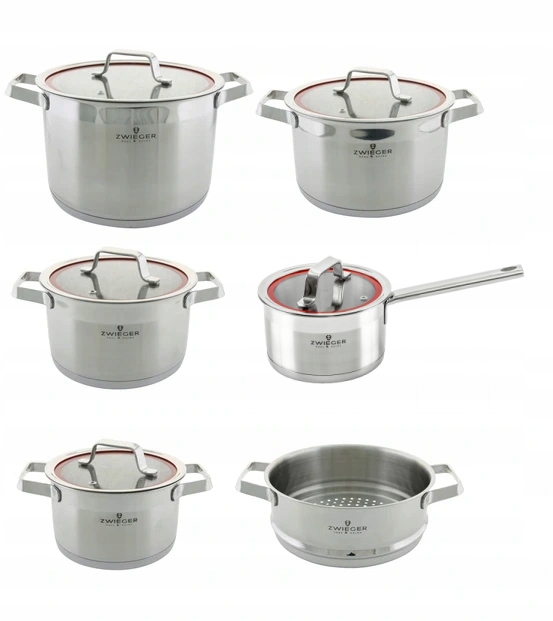 Zwieger Sada Hrnců Klassiker 11 Nerezová Ocel Inox Gaz Indukce