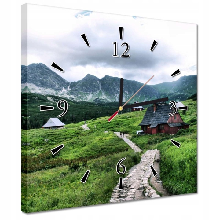 Hodiny 30x30 Tatry Hala Pásová