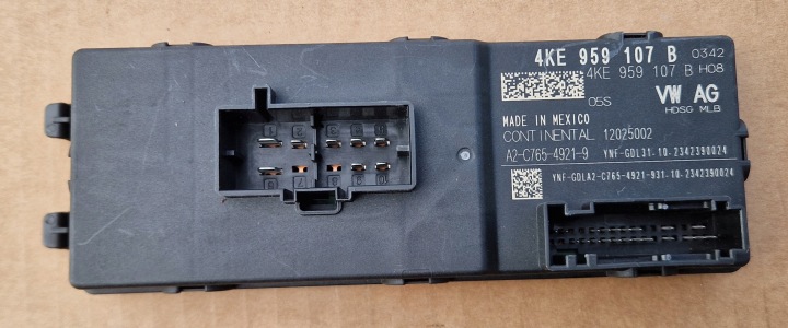 modul riadiaca jednotka kapoty 4KE959107B AUDI A4 B9 LIFT