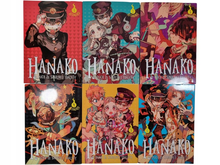 Zdjęcie egzemplarza: Hanako, duch ze szkolnej toalety 1-6 / Manga / AidaIro