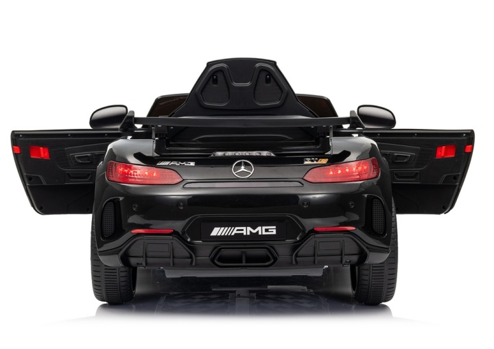 Mercedes GTR Автомобіль Електричний Для Дітей Пульт Колеса EVA Екошкіра Чорний — фото 9