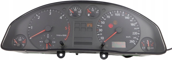 AUDI A6 C5 Instruments tachymètre compte tours Horloge montre tableau bord PREDKOSCIOMIERZ 1.9 2.5 TDI 4B0919860E
