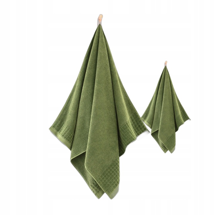 Zwoltex Paulo 3 Ab sada ručníků zelený ručník 50x100 70x140