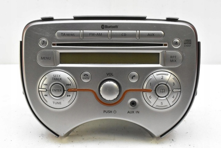 RADIO radio CD AUX BLUETOOTH 28185-1HA0A NISSAN MICRA K13 10-13