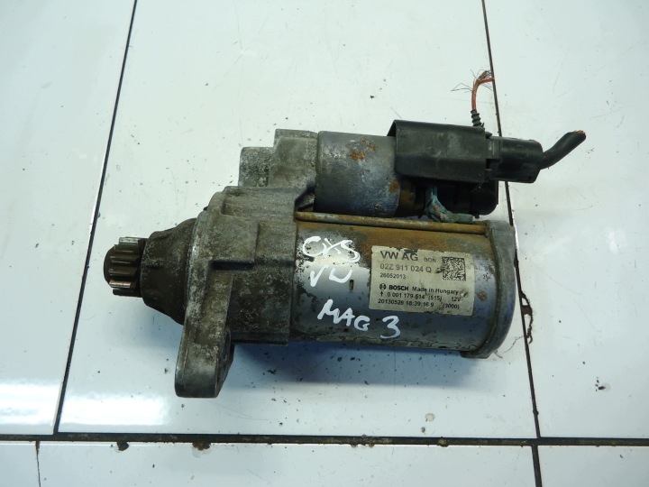 VW SEAT SKODA AUDI 1.4 TSI CXS anlasser starter 02Z911024Q