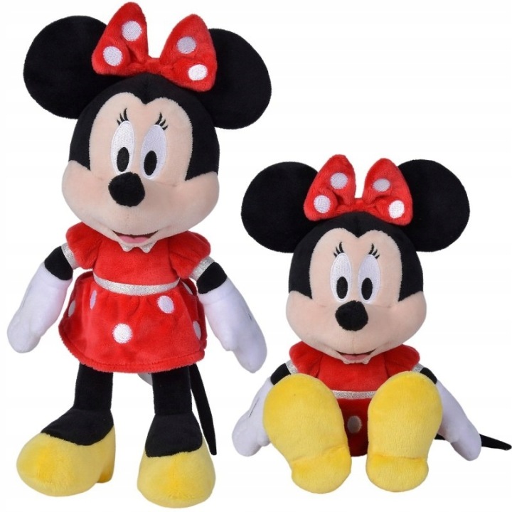Disney Minnie плюшева іграшка червона 25 см — фото 4