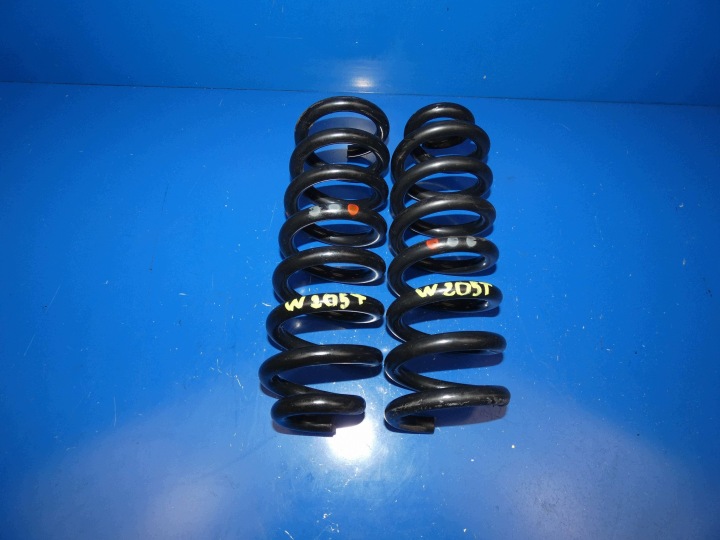 MERCEDES C KLASA W205 springs springing rear part rear. KOMPLET
