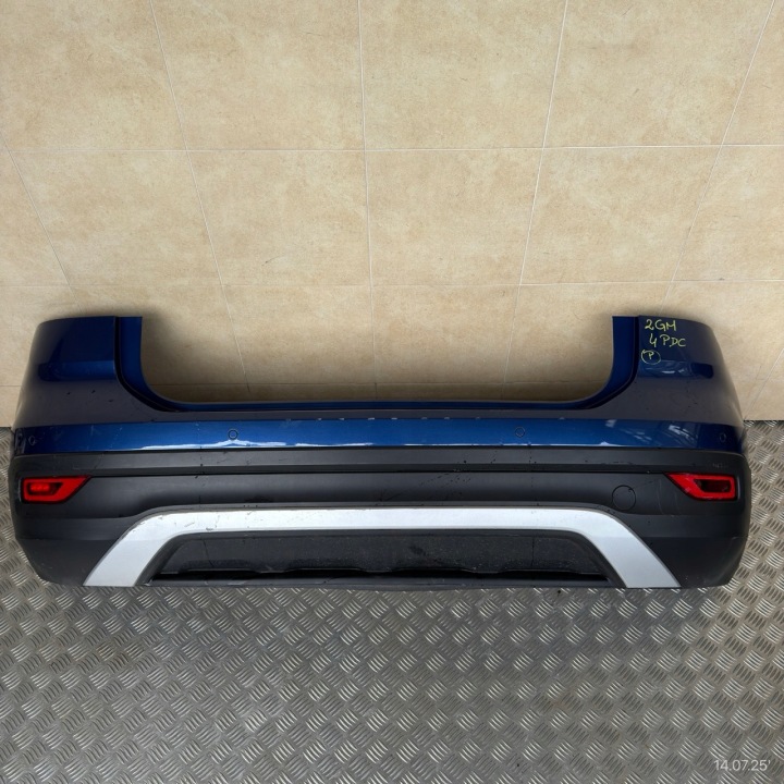 Stoßstange hinten komplet VW VOLKSWAGEN T-CROSS 2GM 2021 ROK 4 PDC